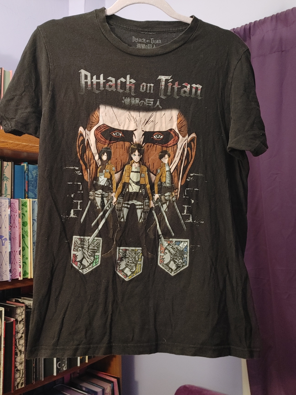 Black Graphic Tee - Official Anime Shirt